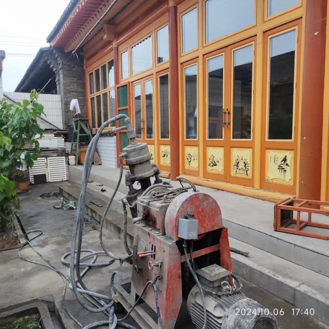 嫩江房屋地基沉降注浆加固施工